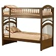 Windsor Twin/Twin Bunk Bed - Antique Walnut