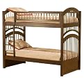Windsor Twin/Twin Bunk Bed - Antique Walnut