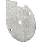 Prime-Line Products GD 52199 Inside Lock Bar Disk, Galvanized Steel