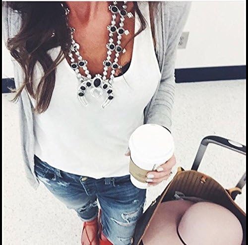 Faux Native Black Squash Blossom Necklace