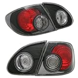 03 04 05 06 TOYOTA COROLLA ALTEZZA TAIL LIGHTS BLACK