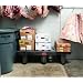 Rubbermaid Commercial 4490 2000 lbs Mass Capacity, 47-7/8" Length x 24-1/4" Width x 12-1/2" Height, Black Dunnage Rack