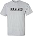 Joe's USA - Military Green Vintage Marines Logo T-Shirts in Sizes S-5XL