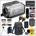 Sony HDR-XR100 80GB High Definition Handycam Camcorder + 8 Gigabyte Pro-Duo Memory Stick + Sony Camcorder Case + Deluxe Camcorder Accessory Kit