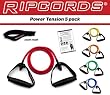 RIPCORDS Resistance Bands - Power Tension 5 Pack (without DVD)