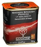 Safinter Smoked Spanish Paprika Sweet, 2.47 Ounce Tins (Pack of 6)