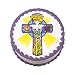 Edible Confirmation Cross Cake Decal (1 pc)