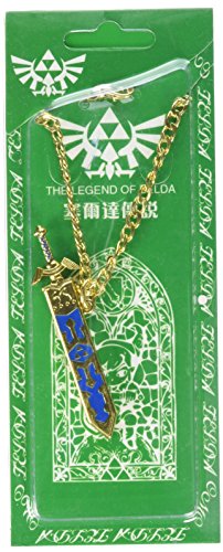 Oliasports The Legend of Zelda Link Master Sword Keychain/Necklace Cosplay Accessory