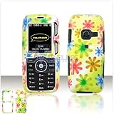 PCMICROSTORE Brand LG Rumor Scoop Flower Design Snap-On Case Cover with Removable Swivel Belt Clip