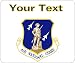 Personalized Air National Guard shield mousepad