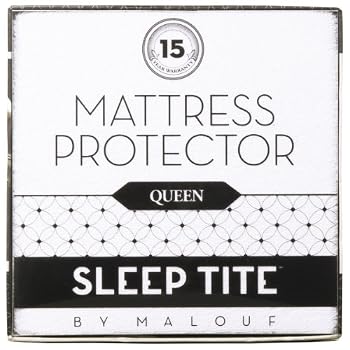Set A Shopping Price Drop Alert For Queen Size SLEEP TITE by Malouf Mattress Protector - 100% Waterproof-Eliminates Dust Mites -15 Year Warranty