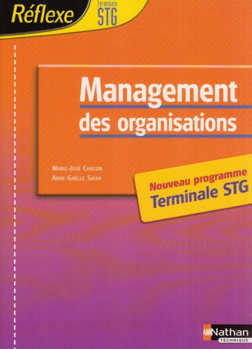 Management des organisations Tle STG