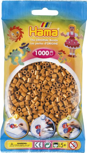 HAMA 207-21 - Perlen hellbraun, 1000 St&uuml;ck Preisvergleich