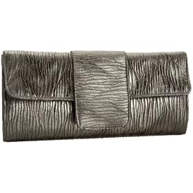 Jessica McClintock New Leaf Pleated Clutch
