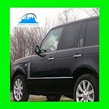 2003-2011 LAND ROVER RANGE ROVER PRECUT CHROME SIDE DOOR TRIM MOLDING 4PC 2004 2005... 