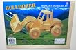 WoodCraft 3D Construction Kit - Bulldozer, 63 Pieces (1 Each)