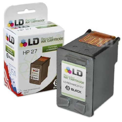 LD © Hewlett Packard C8727AN / C8727A (HP 27 Black) Remanufactured Ink Cartridge