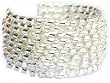 Gift for Her Sterling Silver Cuff Bracelet 2.3 inches