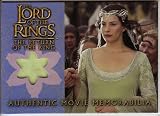 Arwen Authentic Movie Memorabilia costume card (Lord of the Rings)IMAGE