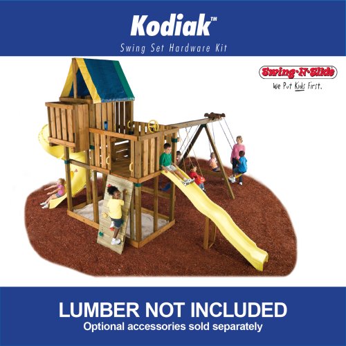 Kodiak Custom Ready-to-Build Swing Set Kit