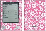 Aloha Pink Design Protective Decal Skin Sticker for Sony Digital Reader PRS-505 Models