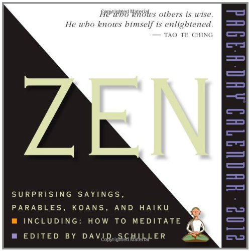 Zen 2012 Calendar (Page Day Calendar)