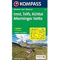 Imst, Telfs, K�htai, Mieminger Kette: Wander-, Rad- und Skitourenkarte. GPS-genau. 1:50.000