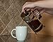 FP Coffee Maker French Press Coffee Maker w/ Glass Carafe and Sturdy Metal Frame: 34 oz (8 cup) capacity; smooth plunger, fine mesh filter, sturdy handle and frame, dishwasher safe parts.