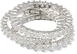 Sterling Silver Simulated Diamond Stacking Eternity Band