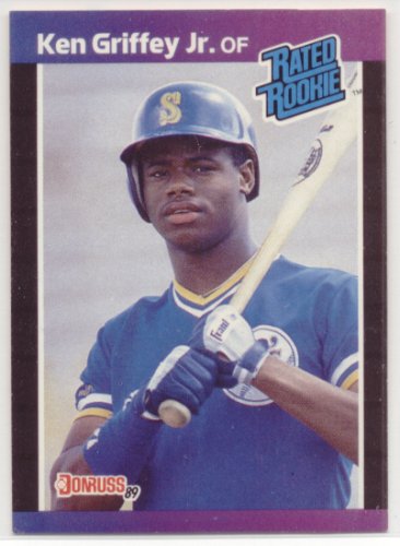 1989 Donruss # 33 Ken Griffey Jr Seattle Mariners Baseball Card