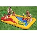 Inflatable Waterslide and Pool
