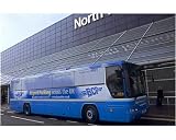 51dPegQweaL. SL160  10x8 Photograph (25x20cm) BCP off site car parking transfer bus outside North Terminal Gatwick, UK from Flightglobal