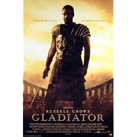 Posters: Gladiator Poster - Russell Crowe, Joaquin Phoenix Par Ridley Scott (98 x 68 cm)