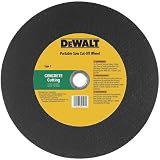 DeWalt DW8025 14 x 5/32 x 20mm Concrete / Masonry Portable Saw Cut-off Wheel (10-Pk.)