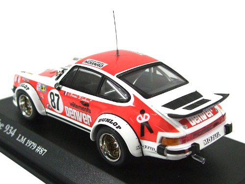 Cover image : えい出版社【ミニカー】 1/43 【R002002】  ポルシェ 934 LM 1979 #87