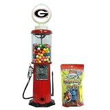 Georgia Bulldogs Red Retro Gas Pump Gumball Machine