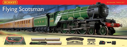 51dPjJDcmXL. SL500  Hornby R1072 Flying Scotsman 00 Gauge Train Set