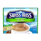 Swiss Miss Hot Cocoa Mix, Fat Free with Calcium, 8-Count Envelopes (Pack of 4)
