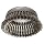 Weiler Wire Cup Brush, Threaded Hole, Stainless Steel 302, Partial Twist Knotted, 6" Diameter, 0.023" Wire Diameter, 5/8"-11 Arbor, 1-3/8" Bristle Length, 6600 rpm (Pack of 1)