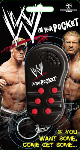 Gear 4 Games WWE In Your Pocket (voice key chain)