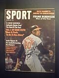 Frank Robinson Baltimore Orioles Autographed February 1967 Sport Magazine