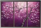  Contortion of the Tree  Hand Painted Oil Painting on Canvas Stretched & Framed