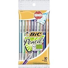BIC Mechanical Pencil w/Colorful Barrels, Medium Point (0.7mm), 120 Pencils