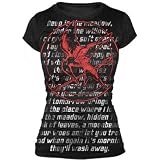 The Hunger Games - Katniss Song Juniors T-Shirt In Black