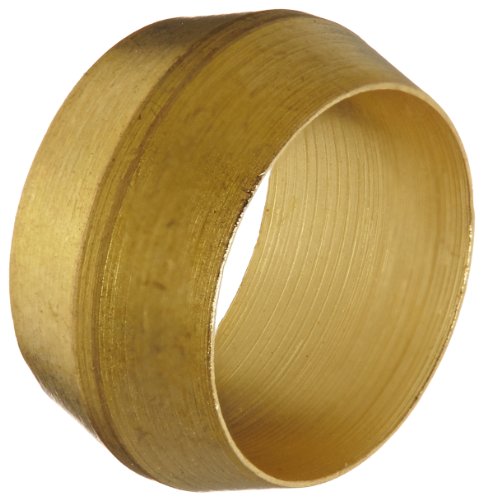 Eaton Weatherhead 60X6 Compression Sleeve, CA360 Brass, 3/8