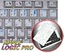 APPLE LOGIC PRO KEYBOARD STICKERS (WHITE)