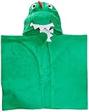 ZOOCCHINI 3Dフードタオル 100%コットン バスタオル Devin the Dinosaur