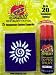 Risky red stencil set w/red tat spray - up to 20 temporary tattoos