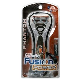 Gillette Fusion Power Razor, Phantom, 1 Razor