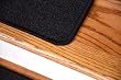 Dean Serged DIY Carpet Stair Treads 27" x 9" - Midnight Black - Set of 13